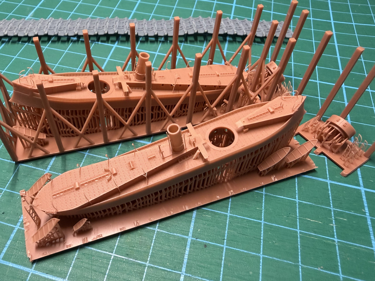 1:700 HNLMS Schorpioen, Ironclad, Monitor, Ram Ship, Royal Netherlands Navy
