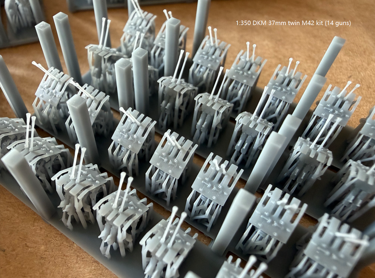 German WWII Navy light AA gun kit. Deutschen Kriegsmarine Flak, 20mm, 37mm, v.2022 v2026