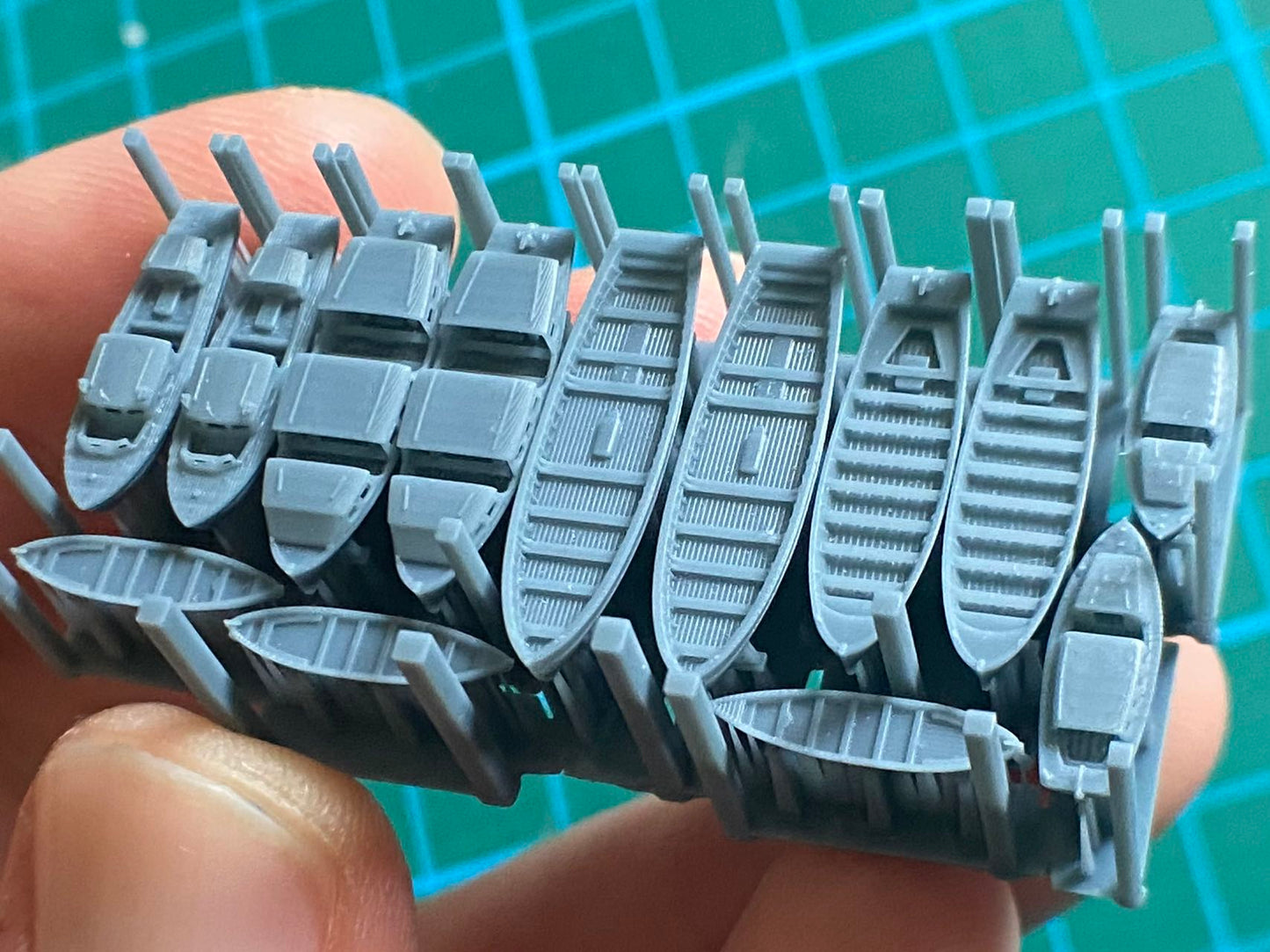 RN boat kit, royal navy, 3D printed accessories, highly detailed, 50 ft steam pinnace, 36 ft motor pinnace, 35 ft fast motor boat, 45 ft admiral's barge, 45 ft fast motor boat