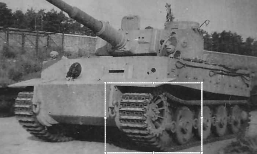 1:35 Workable tracks for Tiger tank, Panzer VI, transport tracks, 3D printed