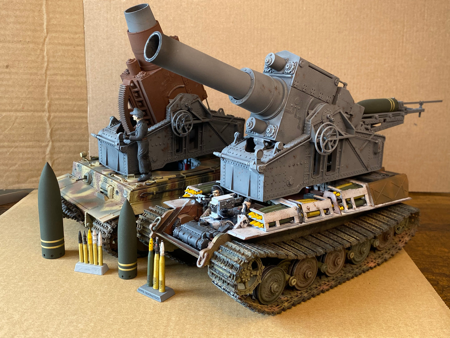 1:35 Karl Gerät, Mörser Karl, Anschiesslafatte I, Bettungsgeschütz, Oberlafette, siege mortar, Gerät 040, Gerät 041, siege howitze, Belagerungsartillerier, 540mm, 600mm mortar