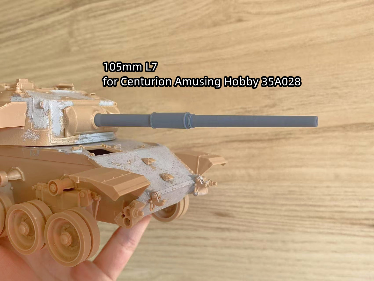 1:35 3D Printed barrels, replacement barrel, rifled barrels, gun barrels, 3D printed upgrade accessories