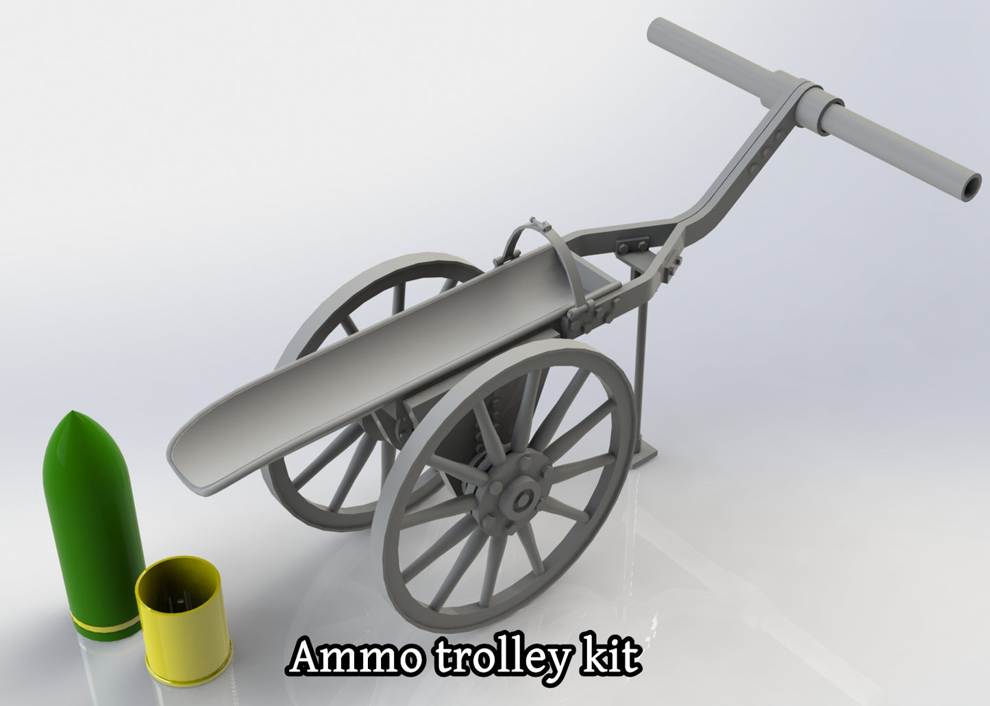 Skoda M.11 siege howitzer model, 3D printed kit, siege gun, base transporter, barrel transporter, accessories, Skoda M.11-Mörser, 1:35, 1:72