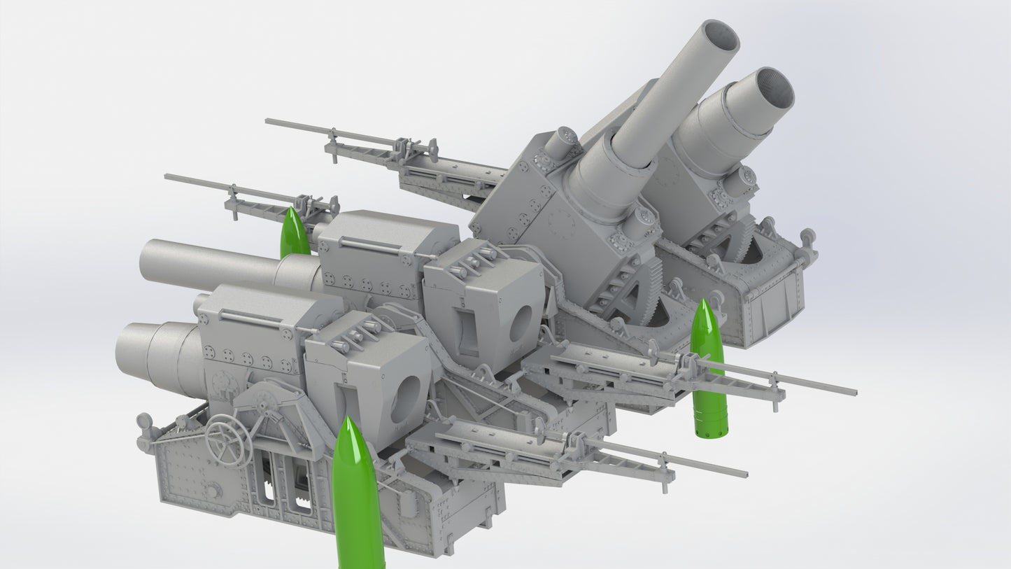 1:35 Karl Gerät, Mörser Karl, Anschiesslafatte I, Bettungsgeschütz, Oberlafette, siege mortar, Gerät 040, Gerät 041, siege howitze, Belagerungsartillerier, 540mm, 600mm mortar