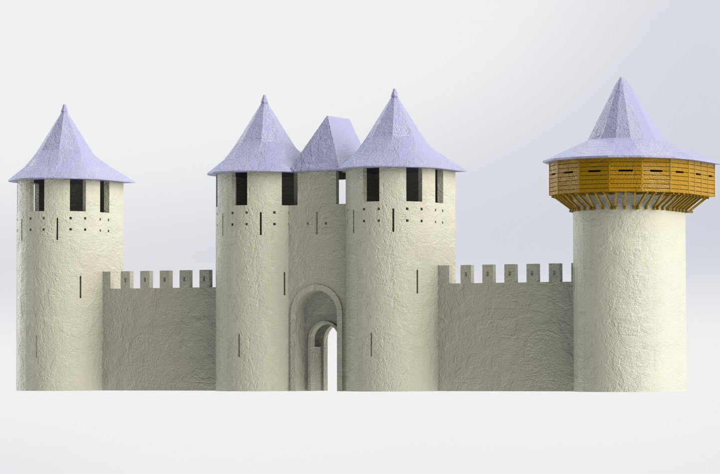 World Landmarks series, buildings, architecture models, Castle, Cathedral, Bell tower, Pagoda