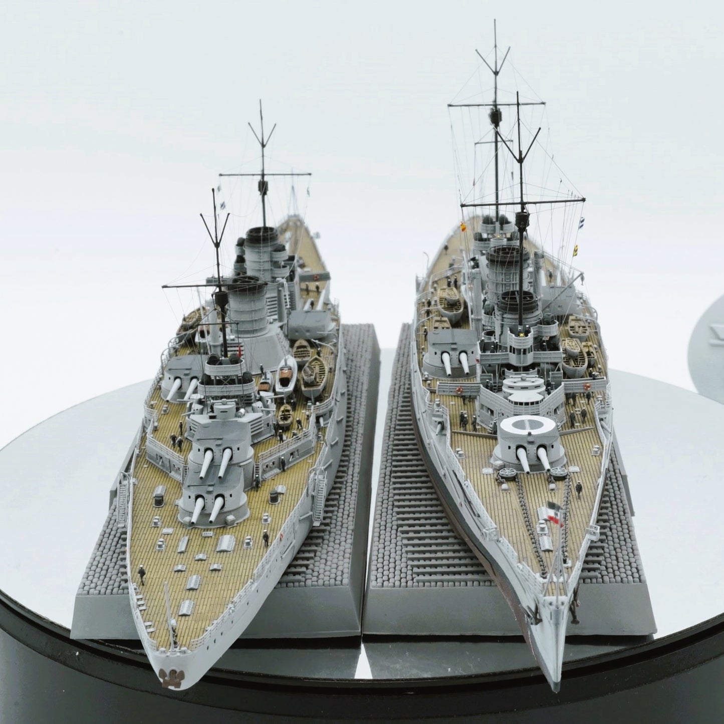 1:700 German Battlecruiser SMS Moltke, SMS Goeben (Yavuz Sultan Selim), 3d printed, resin model, waterline, full hull model