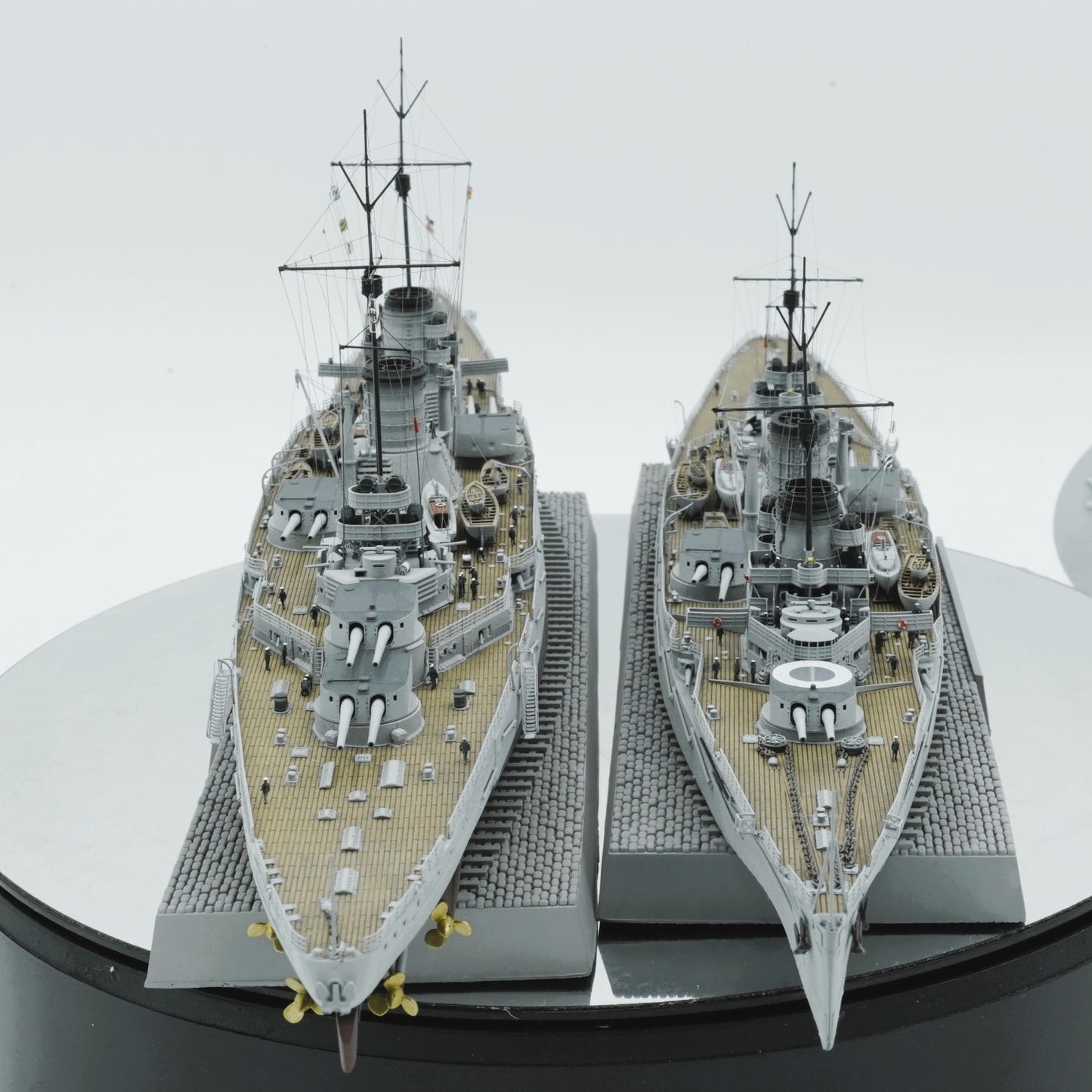 1:700 German Battlecruiser SMS Moltke, SMS Goeben (Yavuz Sultan Selim), 3d printed, resin model, waterline, full hull model