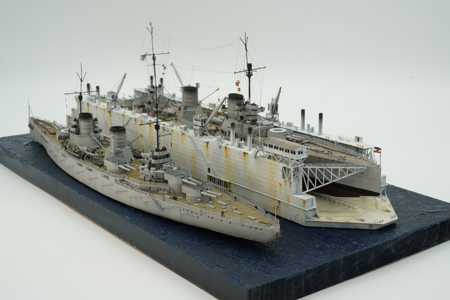 1:700 Admiralty Floating Docks AFD 4, AFD4, Medway Dock, floating dock, 3d printed model
