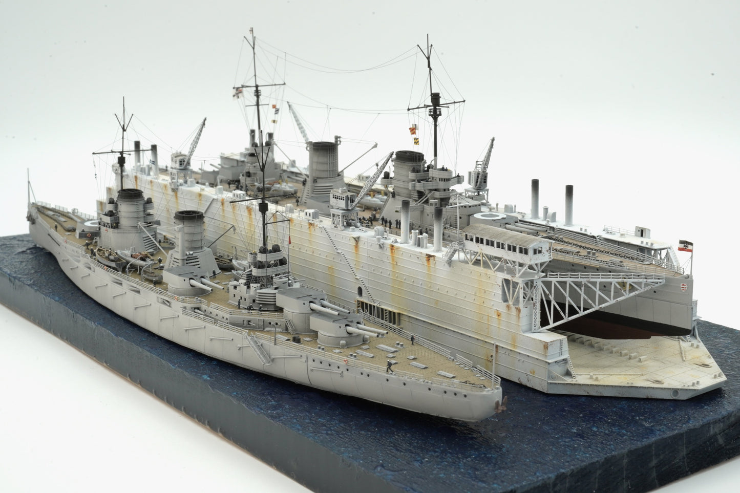 1:700 Admiralty Floating Docks AFD 4, AFD4, Medway Dock, floating dock, 3d printed model