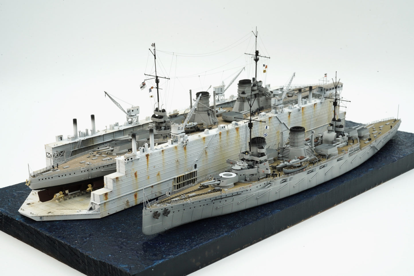 1:700 Admiralty Floating Docks AFD 4, AFD4, Medway Dock, floating dock, 3d printed model