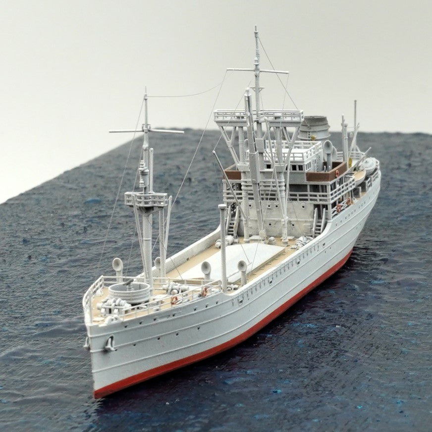 1:700 French Navy Supply Ship Golo, WaterLine model, 3D printed kit, French navy, cargo ship