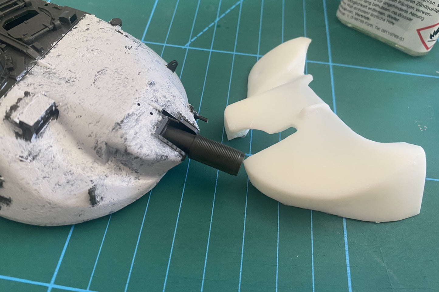 1:35 Stillbrew add-on armour, for Tamiya Chieftain Mk5, Chieftain tank, TAMIYA 35068