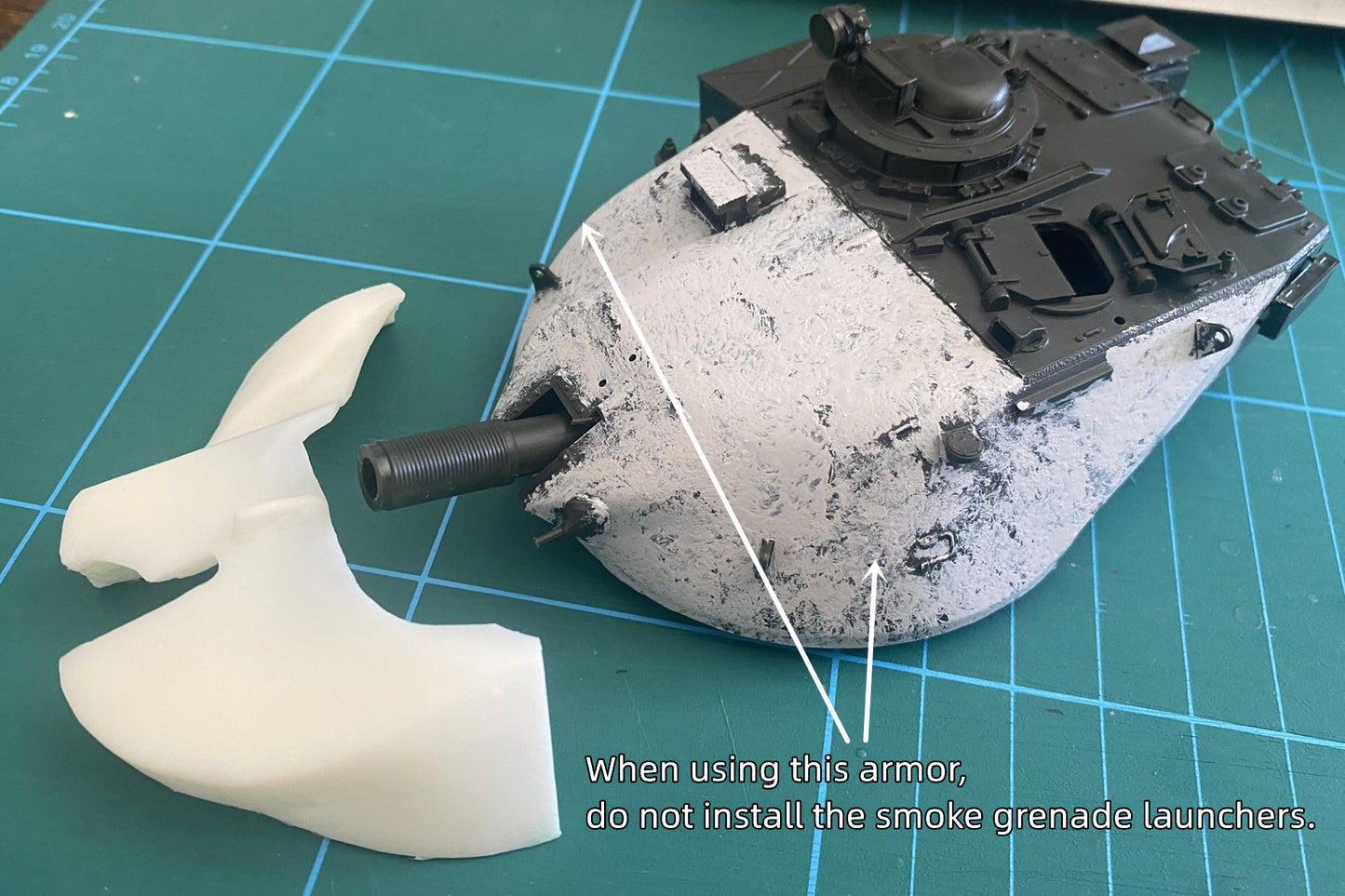 1:35 Stillbrew add-on armour, for Tamiya Chieftain Mk5, Chieftain tank, TAMIYA 35068