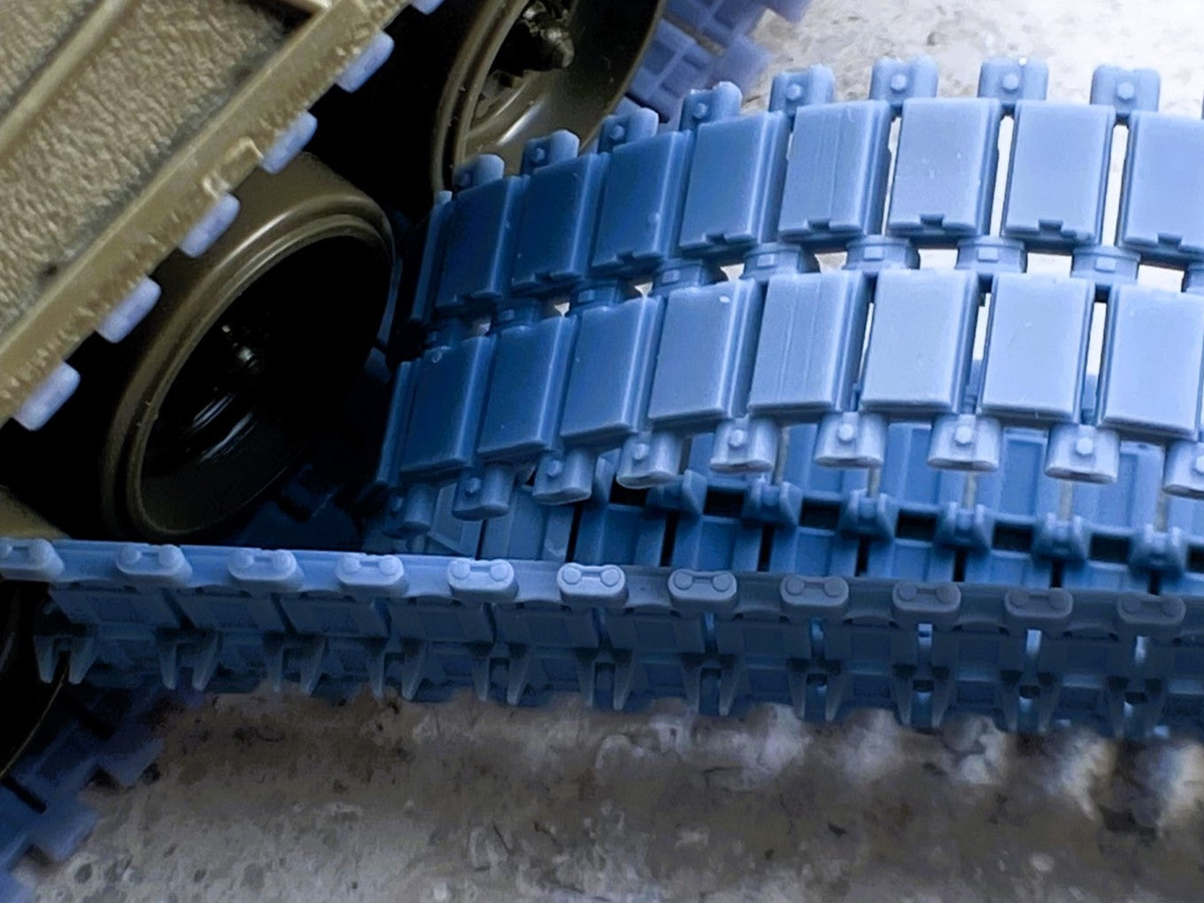 1:35 Leopard 1 tracks, 3D printed Pre-assembled tracks, D630, D139, for Tamya 35064 Leopard 1 tank, half-finished, 1:35 Einsatzbereit Ketten