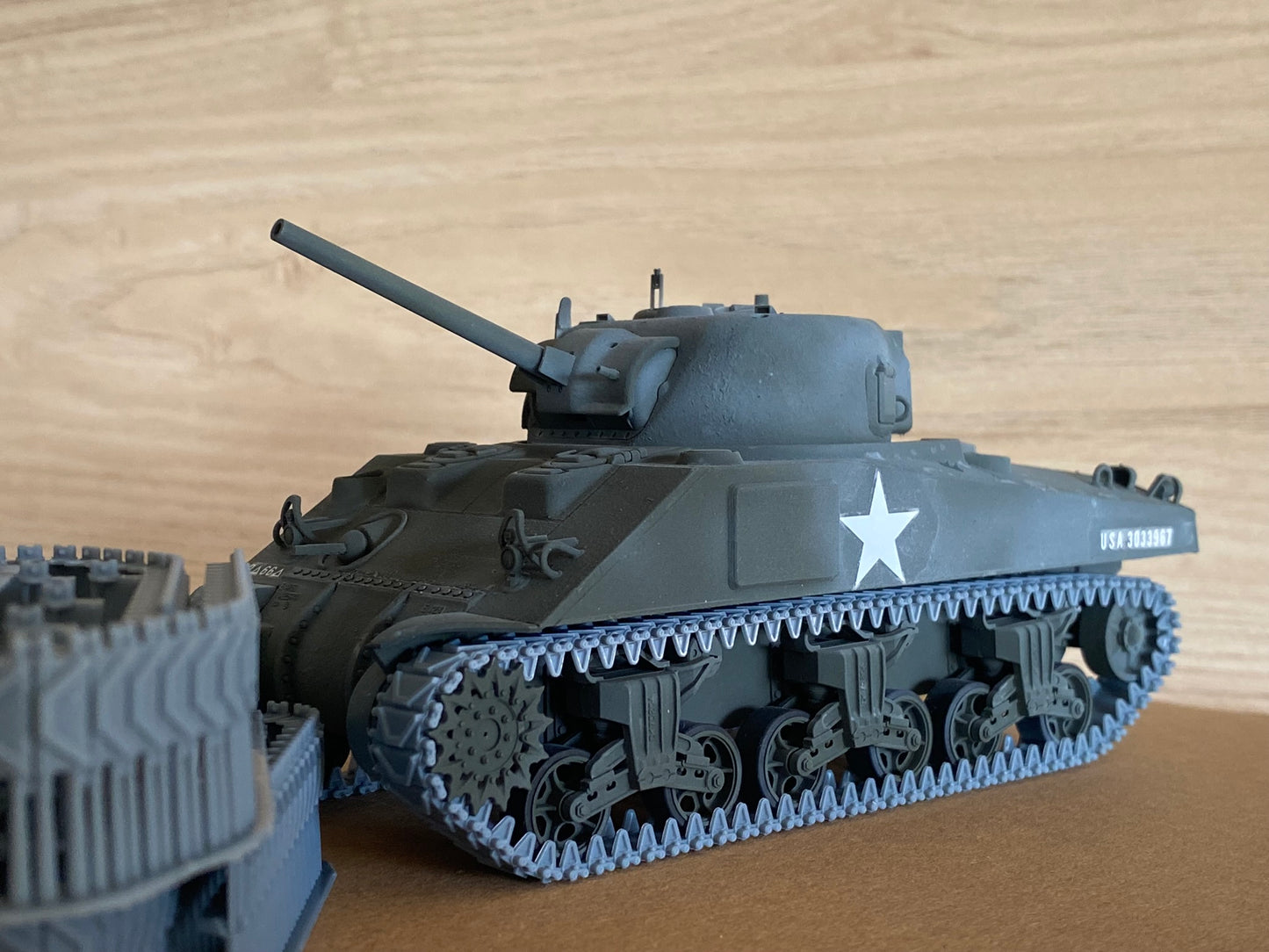 1:35 Pre assembled tracks for M4 Sherman, T48, T80, T62, T84, Duck bill, 1:35 Einsatzbereit Ketten, half-finished tracks, 3D printed