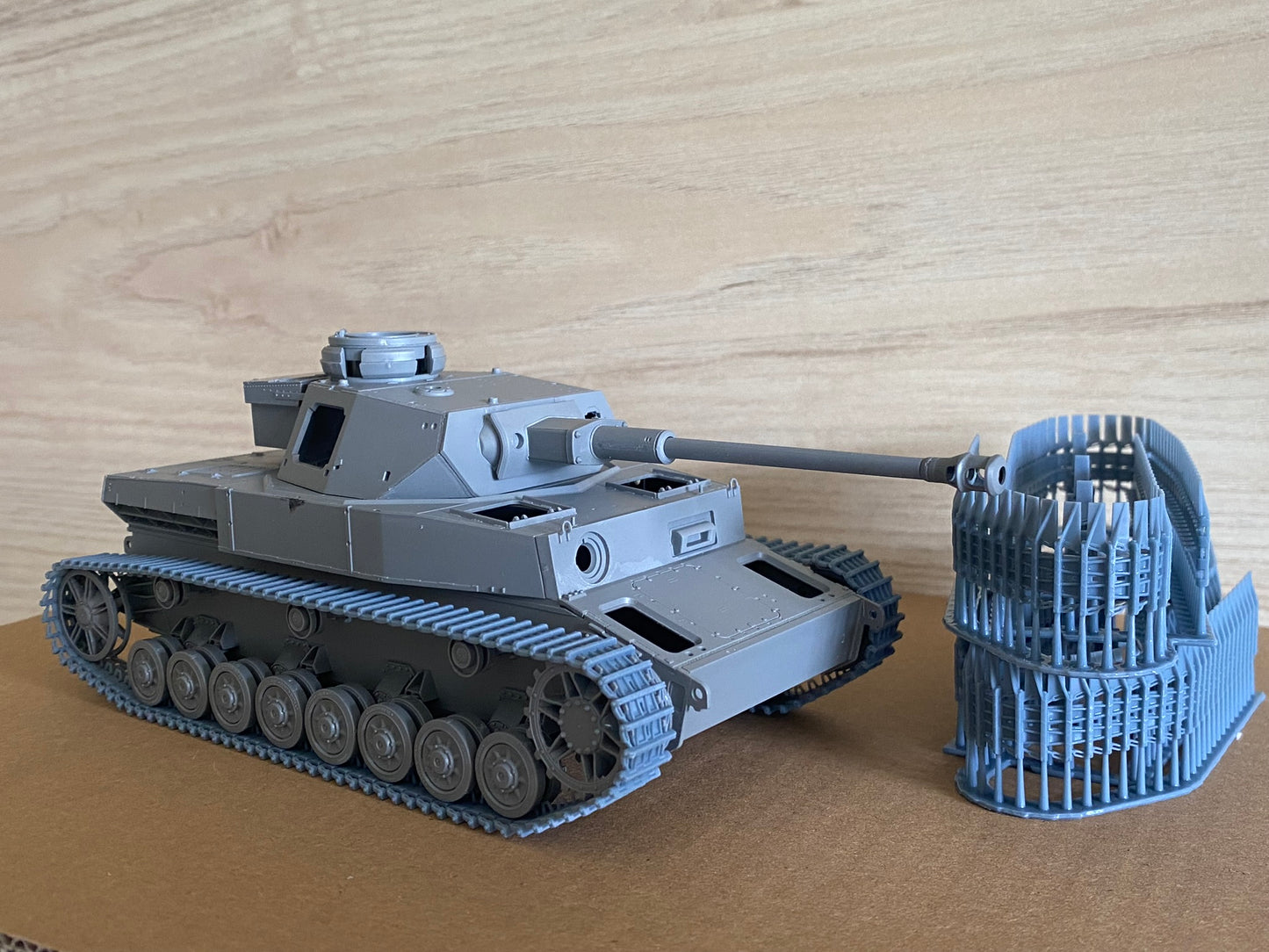 1:35 Pre assembled tracks for Panzer IV, Winterketten, Ostketten, 1:35 Einsatzbereit Ketten, half-finished tracks, 3D printed, Ostwind, Wirbelwind, Flakpanzer