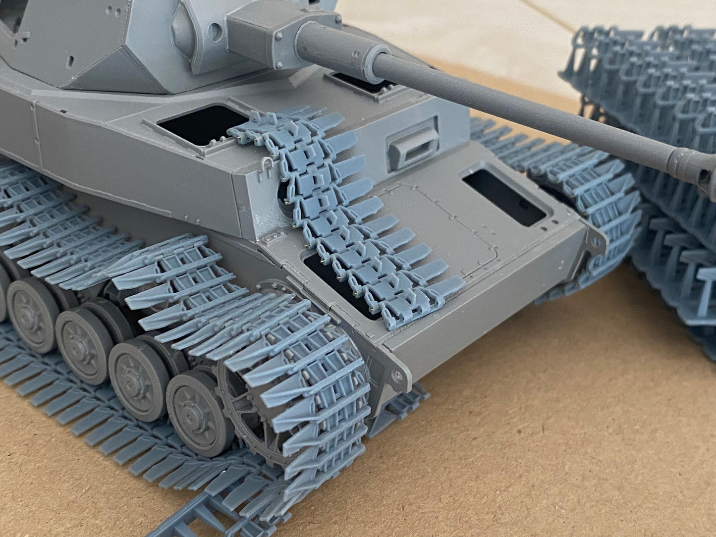 1:35 Workable tracks for Panzer III, Panzer IV, Winterketten, Ostketten, 3D printed