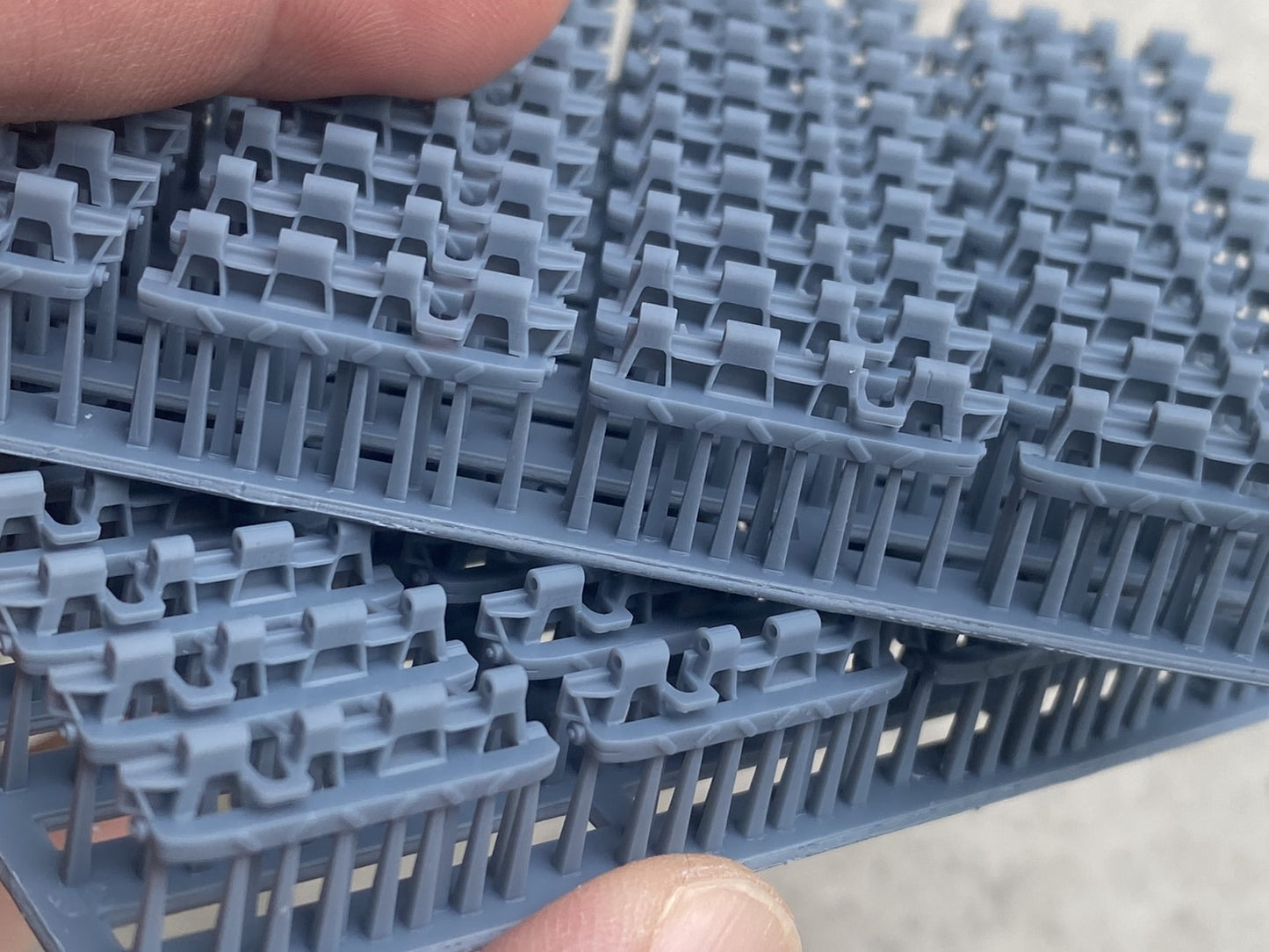 1:35 Workable tracks for Tiger tank, Panzer VI, transport tracks, 3D printed