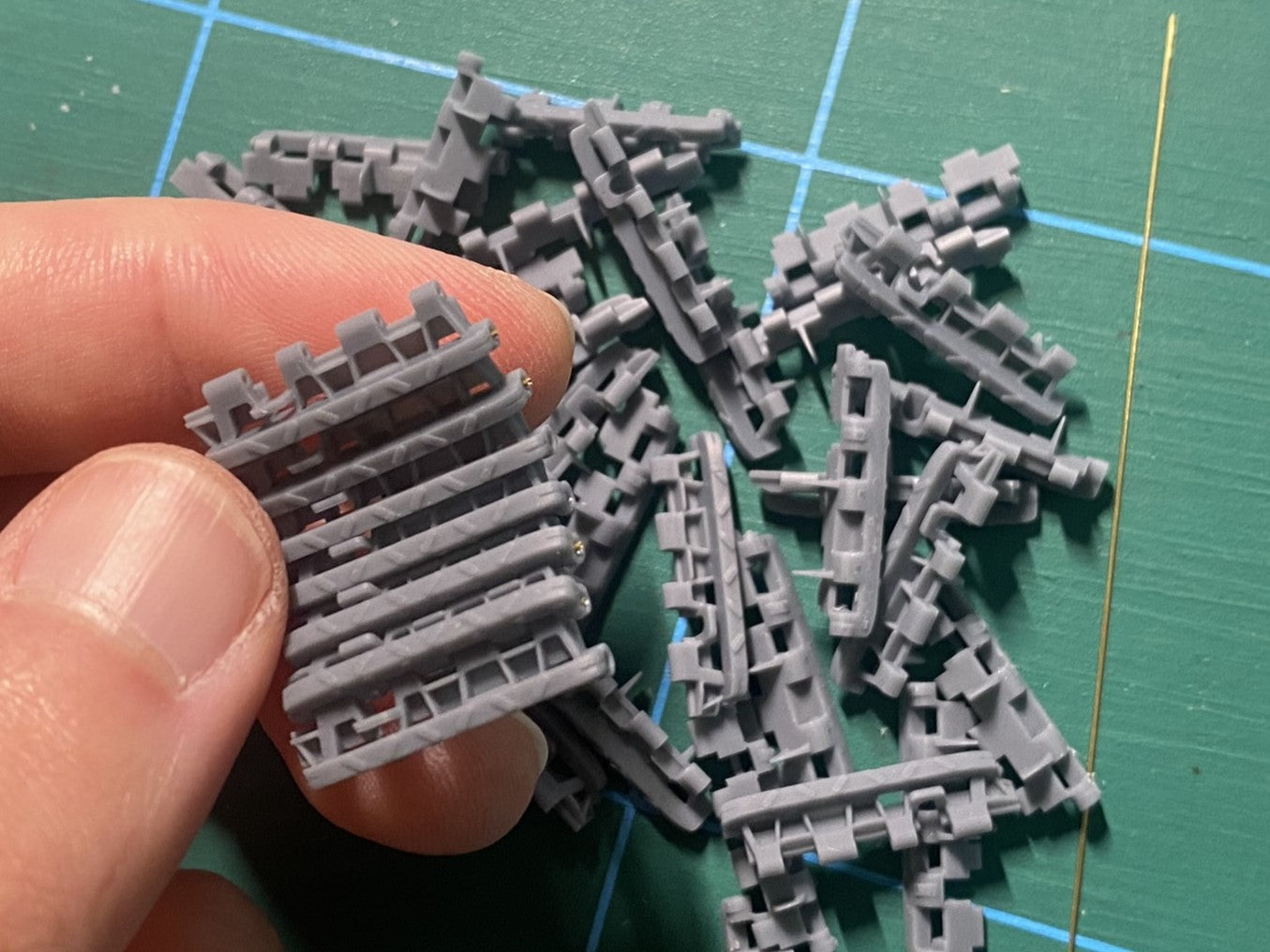 1:35 Workable tracks for Tiger tank, Panzer VI, transport tracks, 3D printed