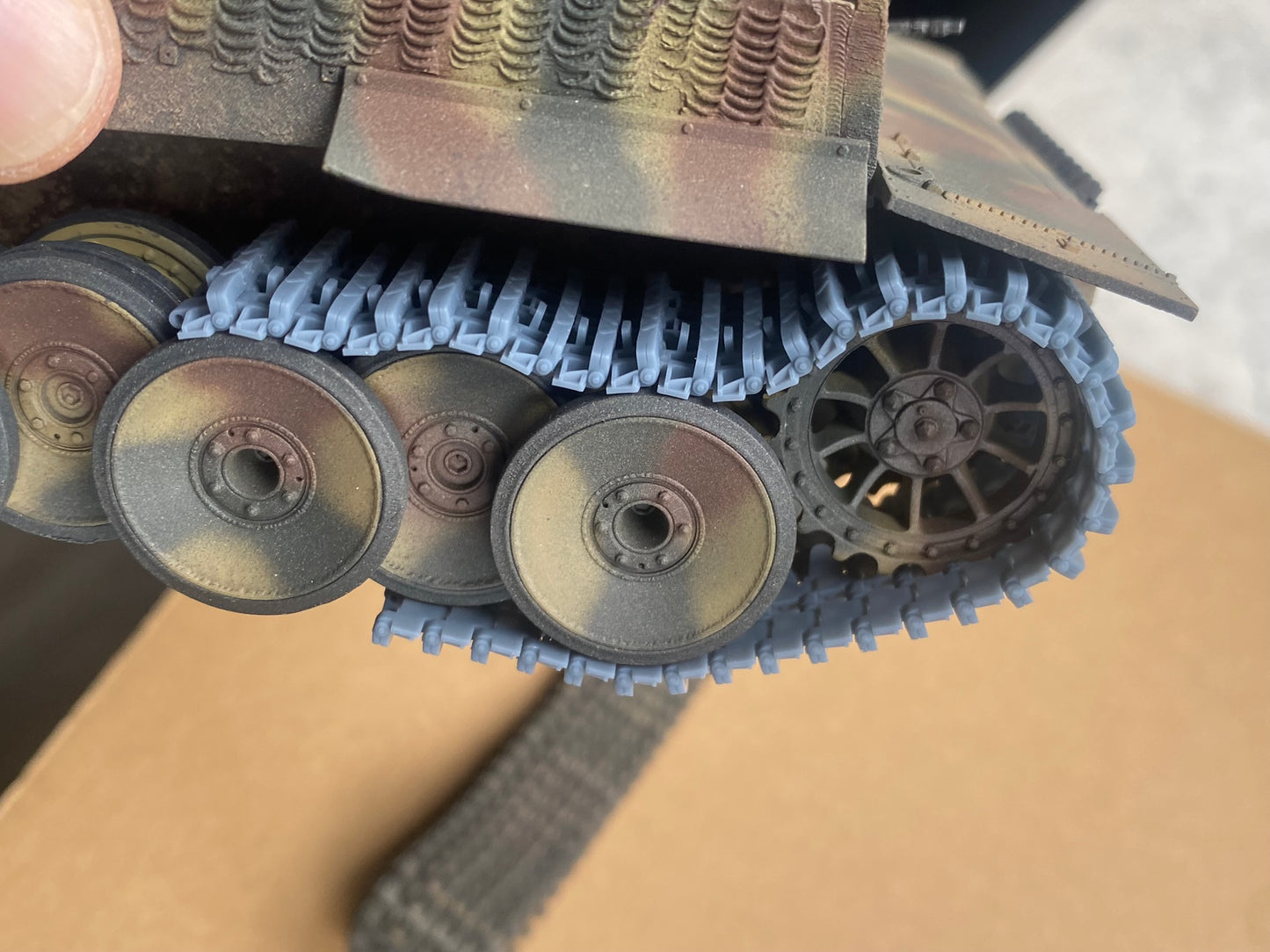 1:35 Workable tracks for Tiger tank, Panzer VI, transport tracks, 3D printed