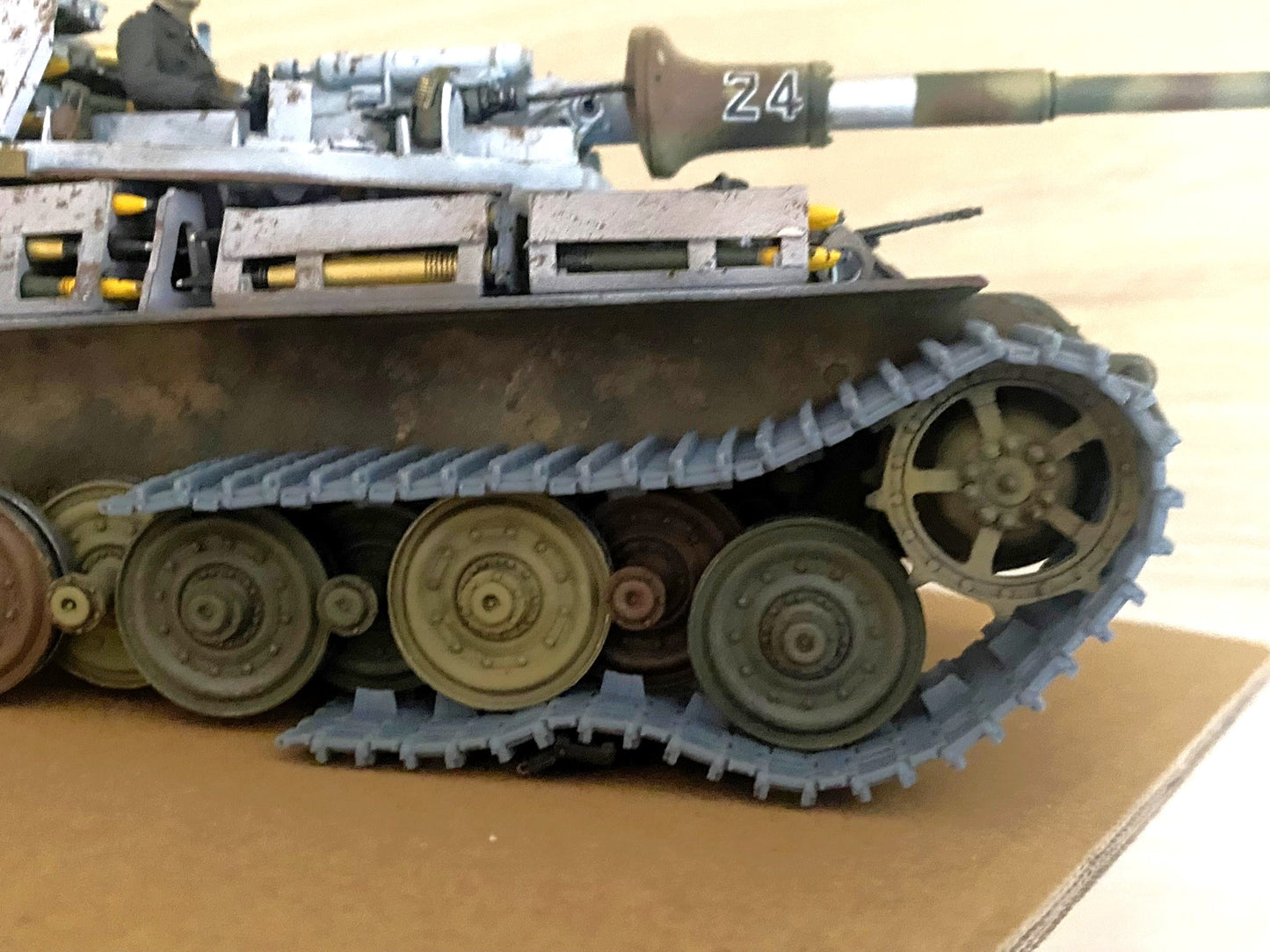 1:35 1:35 King Tiger tank workable tracks, Ketten des Königstigers, 3D printed