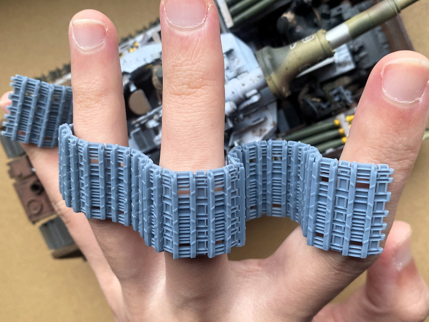 1:35 1:35 King Tiger tank workable tracks, Ketten des Königstigers, 3D printed