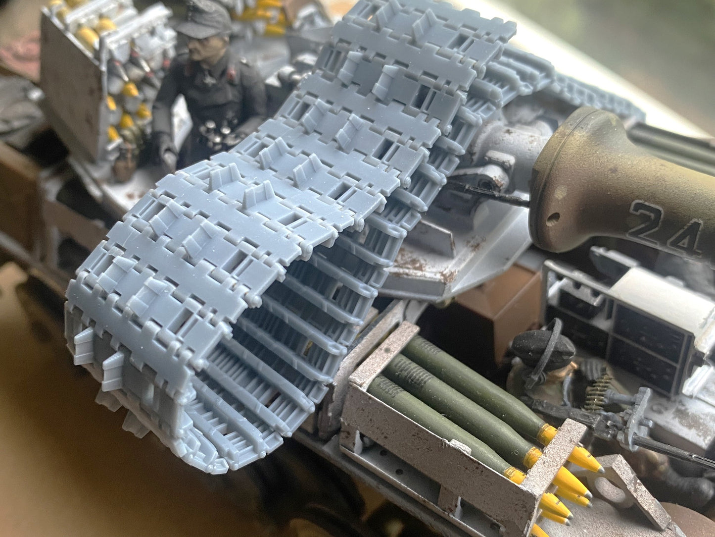 1:35 1:35 King Tiger tank workable tracks, Ketten des Königstigers, 3D printed