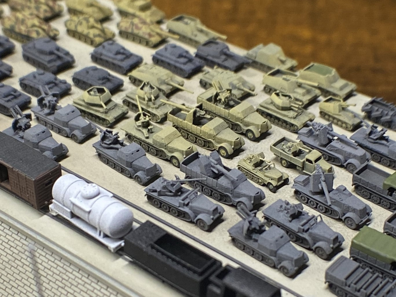 1:700, 1:350 German artillery, Anti-aircraft gun kit, Self-propelled howitzer, aa guns, anti-tank gun, Hummel, Wespe, ammo car, sfh 18, leFH 18, Pak40, Pak43, Flak 18