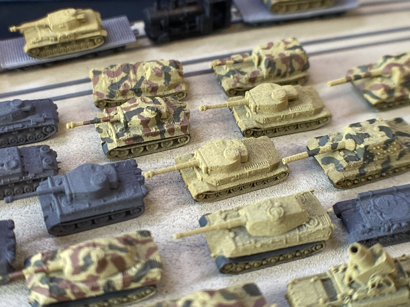 1:700, 1:350 German heavy tank kit, Tiger tank, King Tiger tank, Jadgtiger, Elephant, Tiger P, Sturmtiger, VK4501, Bergepanzer Tiger P