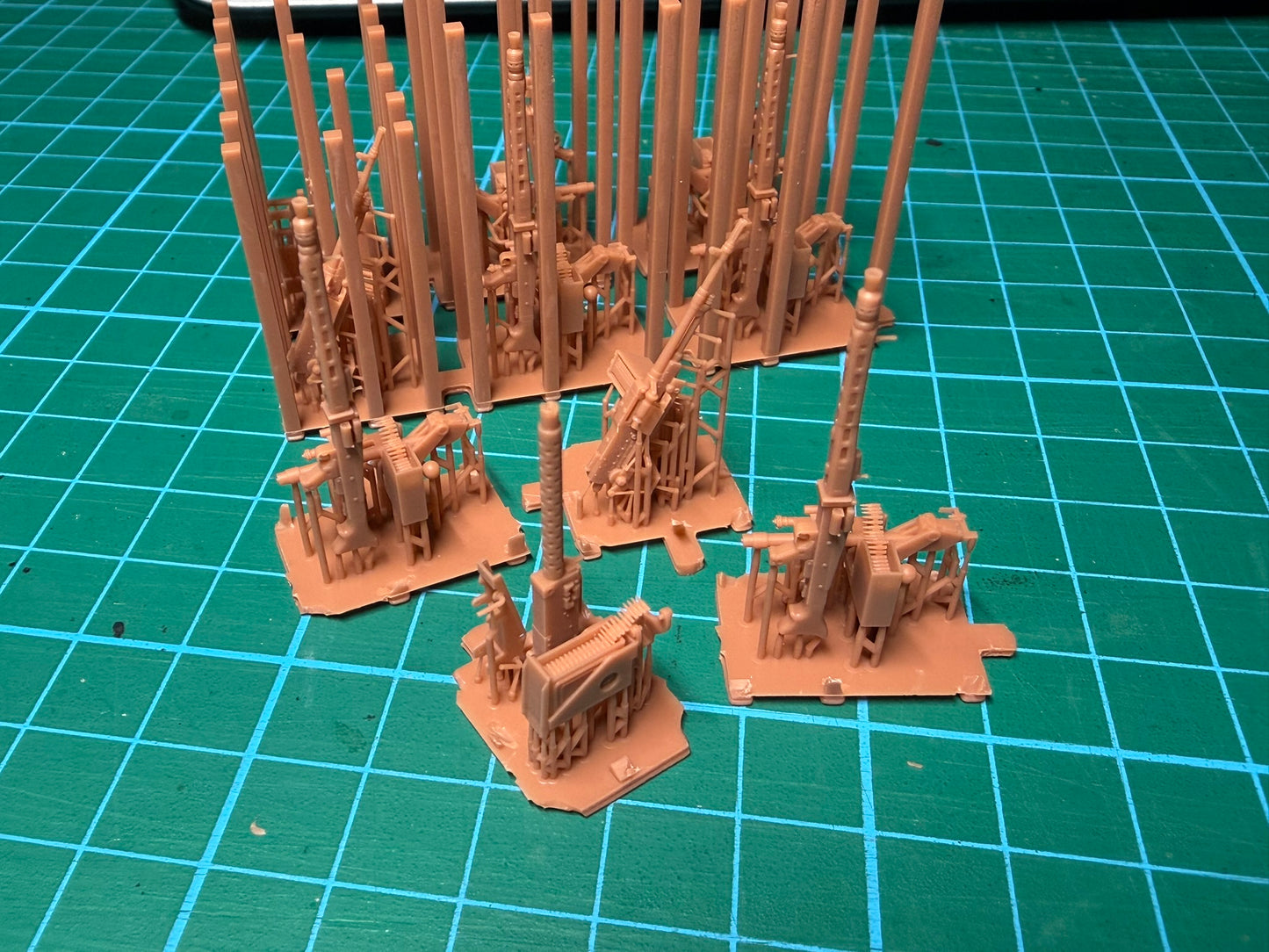 1:35 German tank machine guns, MG3, MG42, MG34, autocannons, MK108, MG151