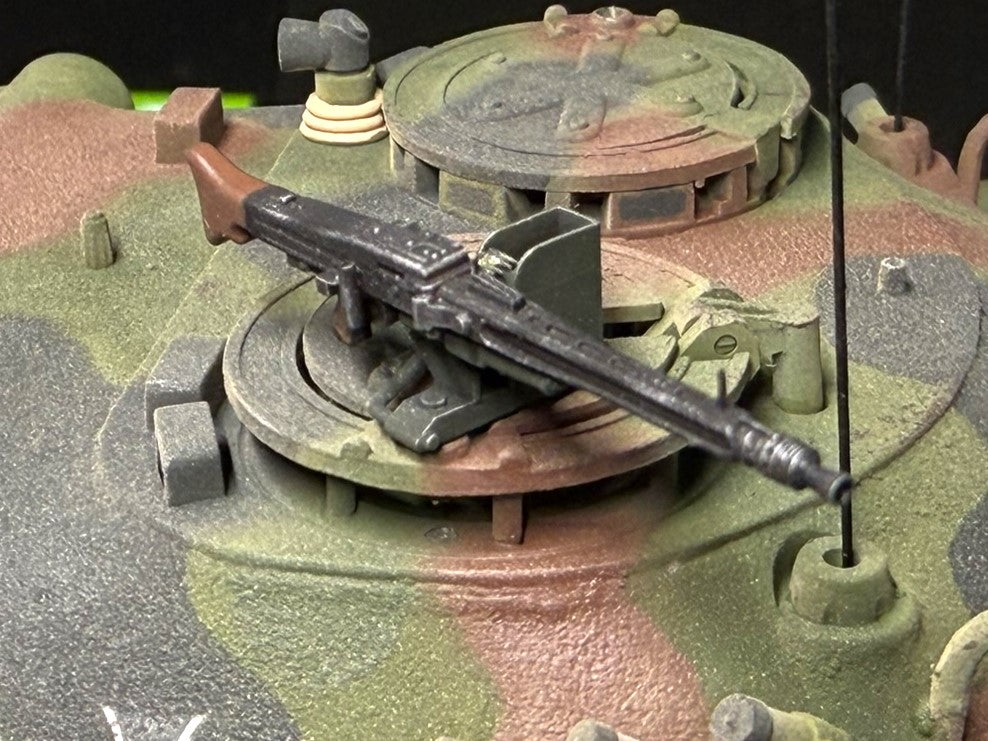 1:35 German tank machine guns, MG3, MG42, MG34, autocannons, MK108, MG151