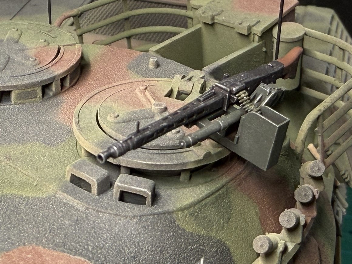 1:35 German tank machine guns, MG3, MG42, MG34, autocannons, MK108, MG151