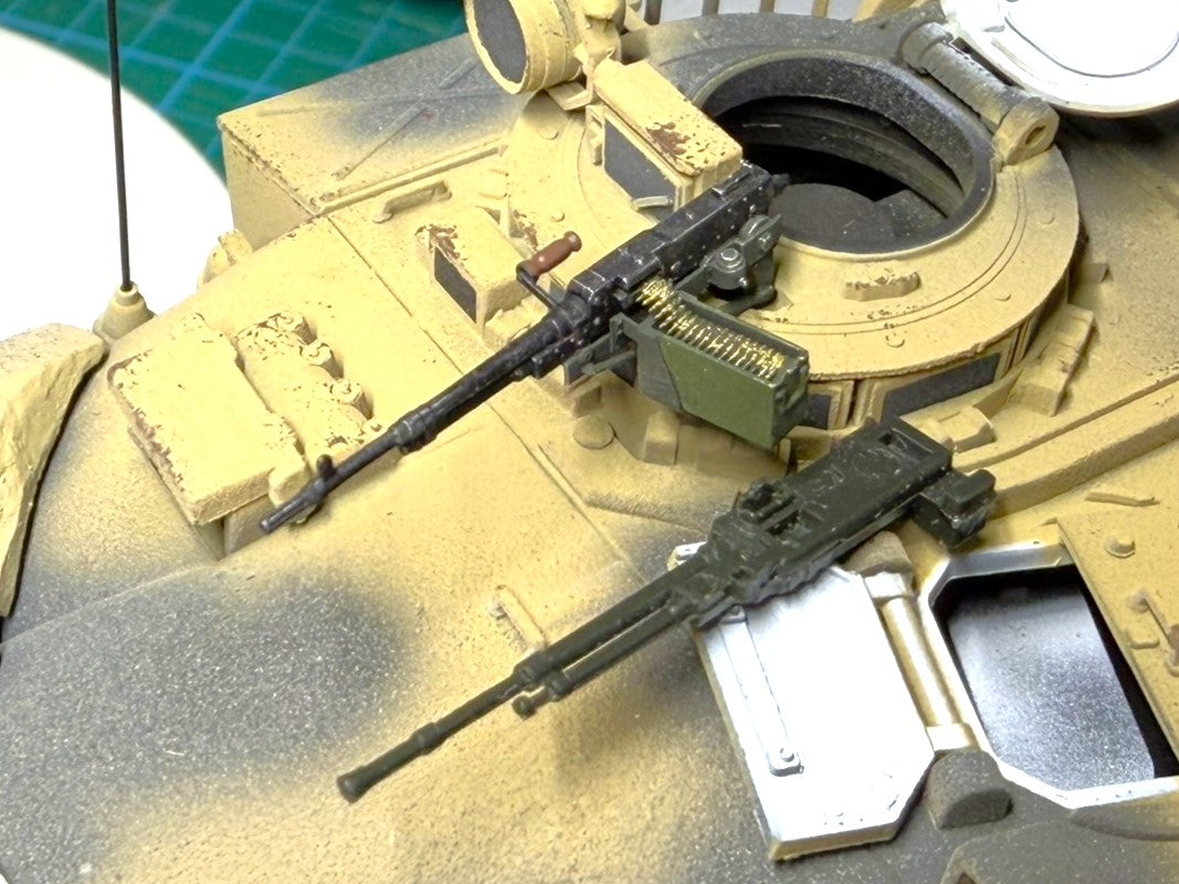 1:35 Allied tank machine guns, M1919, L37A1, L3A1, M2, DShK, NSV, autocannons