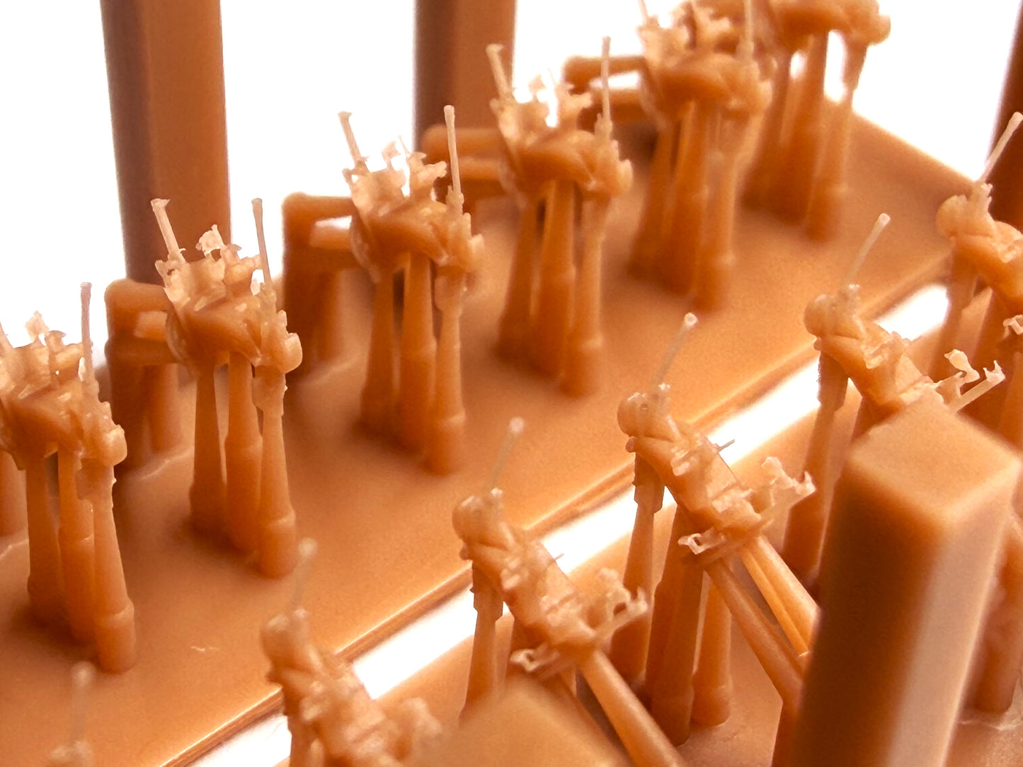 Italian navy light AA guns, 20mm, 37mm, Breda AA guns, 20mm L65, 37mm L54, 3D printed kits Regia Marina