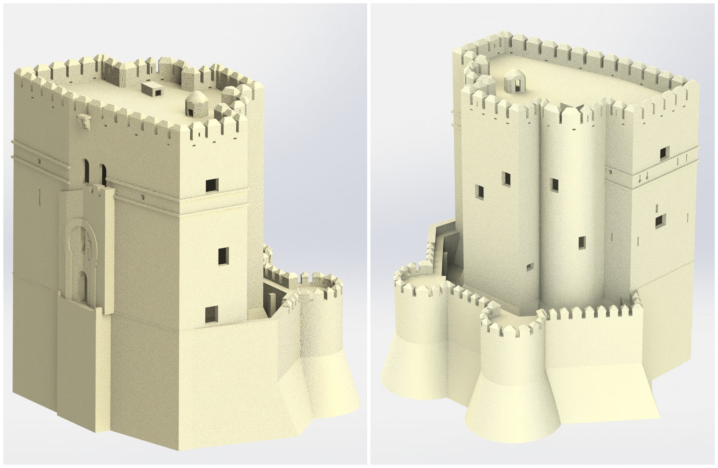 World Landmarks series, buildings, architecture models, Castle, Cathedral, Bell tower, Pagoda