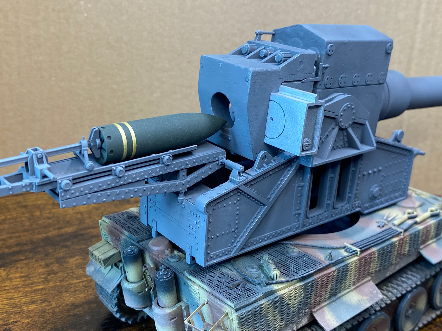 1:35 Karl Gerät, Mörser Karl, Anschiesslafatte I, Bettungsgeschütz, Oberlafette, siege mortar, Gerät 040, Gerät 041, siege howitze, Belagerungsartillerier, 540mm, 600mm mortar