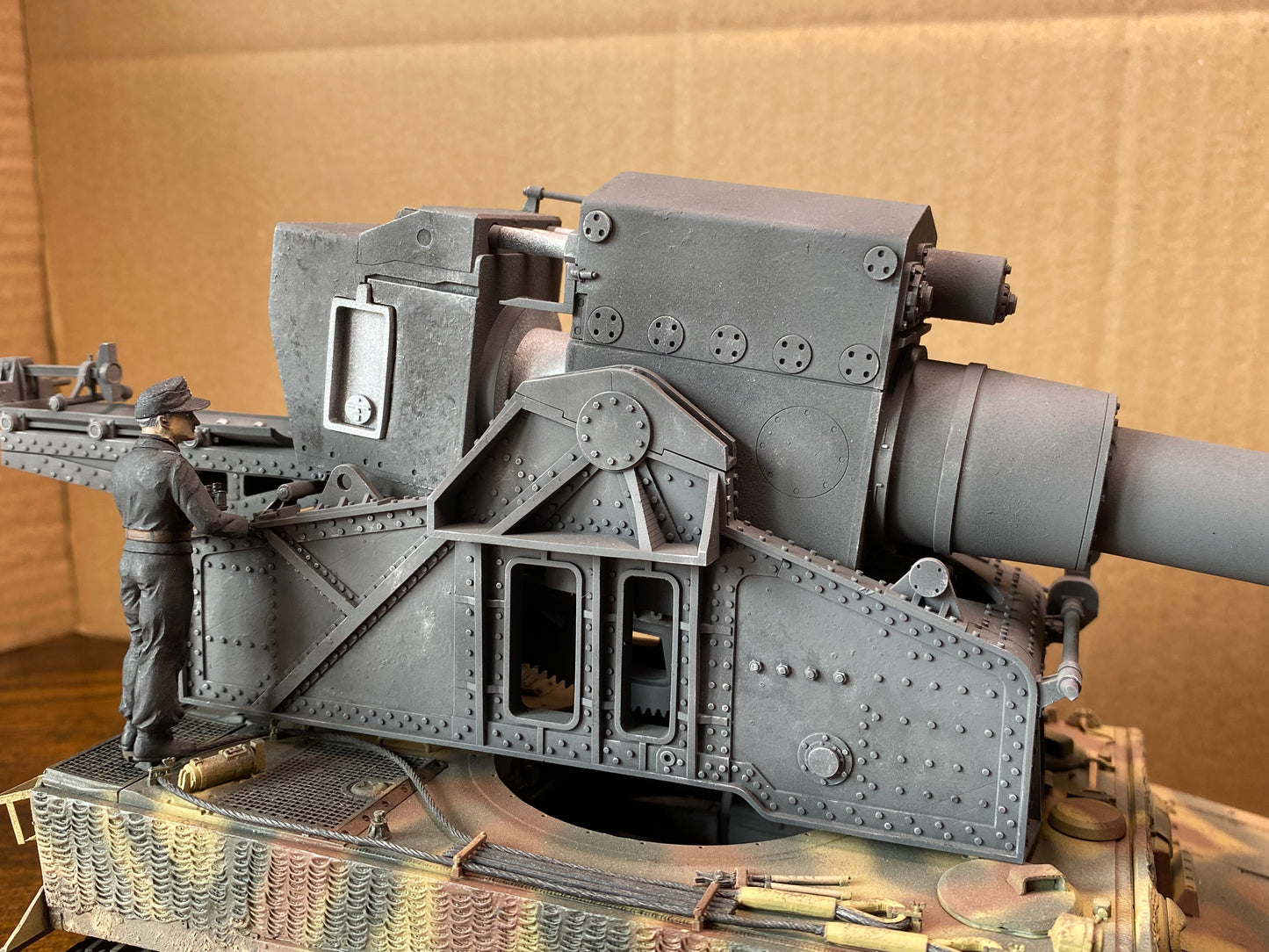 1:35 Karl Gerät, Mörser Karl, Anschiesslafatte I, Bettungsgeschütz, Oberlafette, siege mortar, Gerät 040, Gerät 041, siege howitze, Belagerungsartillerier, 540mm, 600mm mortar