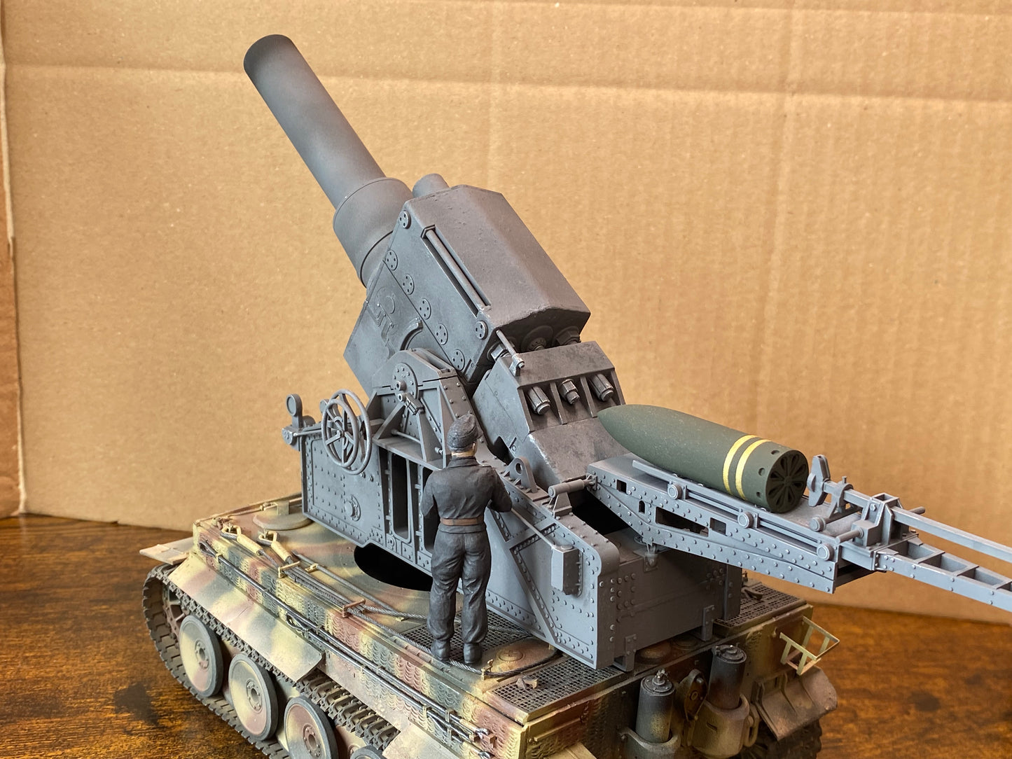 1:35 Karl Gerät, Mörser Karl, Anschiesslafatte I, Bettungsgeschütz, Oberlafette, siege mortar, Gerät 040, Gerät 041, siege howitze, Belagerungsartillerier, 540mm, 600mm mortar