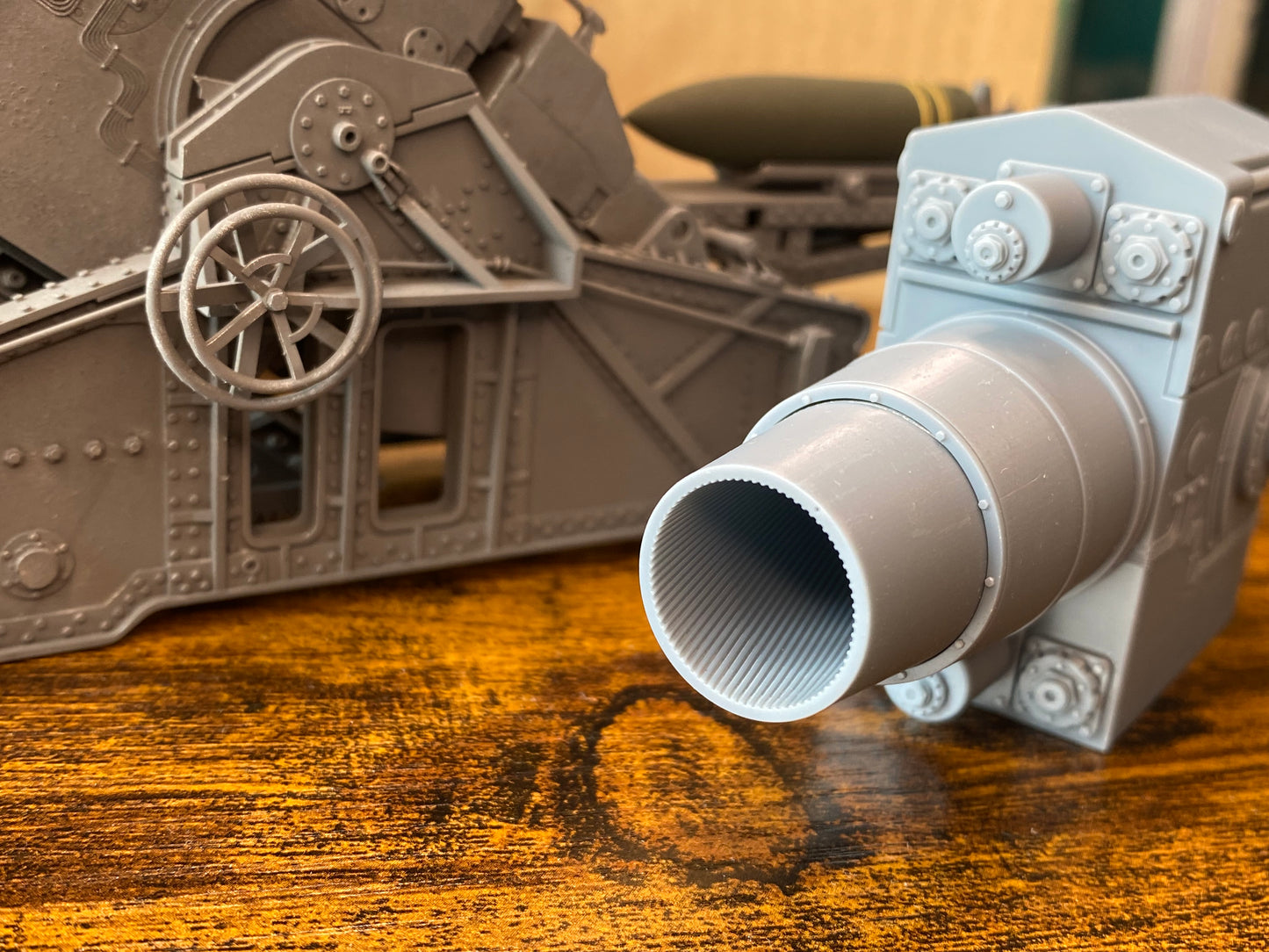 1:35 Karl Gerät, Mörser Karl, Anschiesslafatte I, Bettungsgeschütz, Oberlafette, siege mortar, Gerät 040, Gerät 041, siege howitze, Belagerungsartillerier, 540mm, 600mm mortar