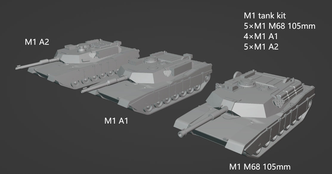 1:700 1:350 US UK French postwar tanks and vehicles, cold war, tanks, IFV, M1 tank, M1A2, M47, M48, M60, M109, Challenger tank, M2 Bradley, M113, AMX30, leclerc tank