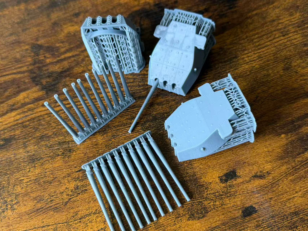1:350, 1:200 Russian Navy weapons, UDSSR Navy, Russische Marinewaffen, 3D printed kits, accessories