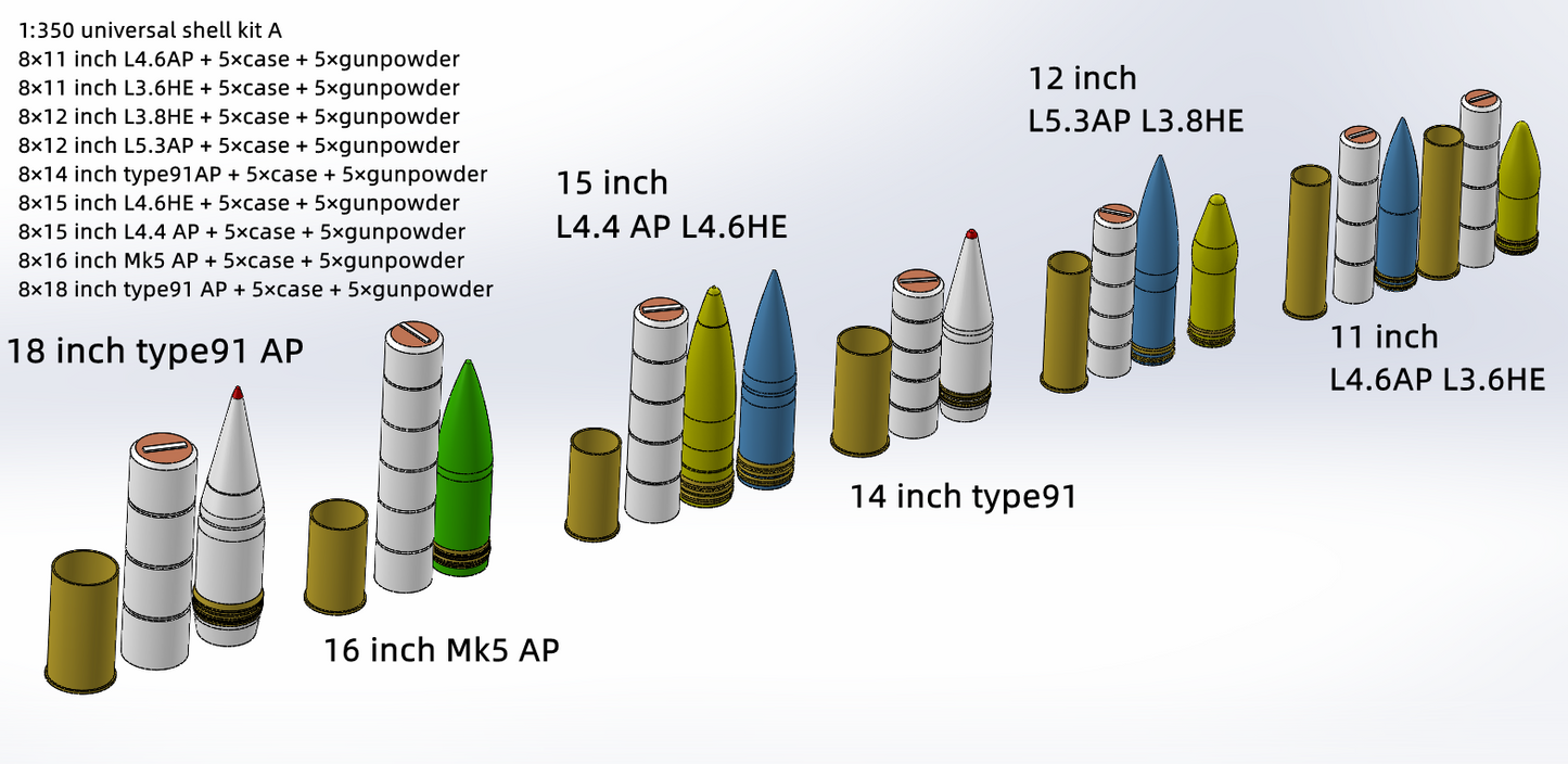 1:350, 1:200 Ammo, ammo box,