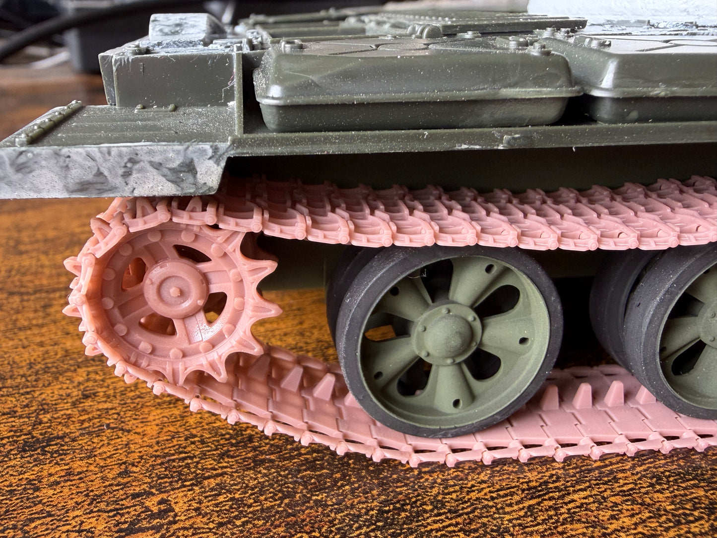 1:35 T54 T62 T72 T90 workable tank tracks, RMSh, OMSh, bewegliche Ketten für T54, T55, T62, T72, T90
