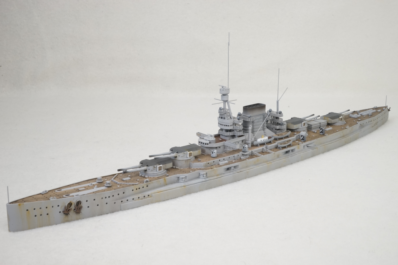 1:700 SMS Ersatz Yorck, full hull, waterline, german battleship WWI, resin, 3D printed kit