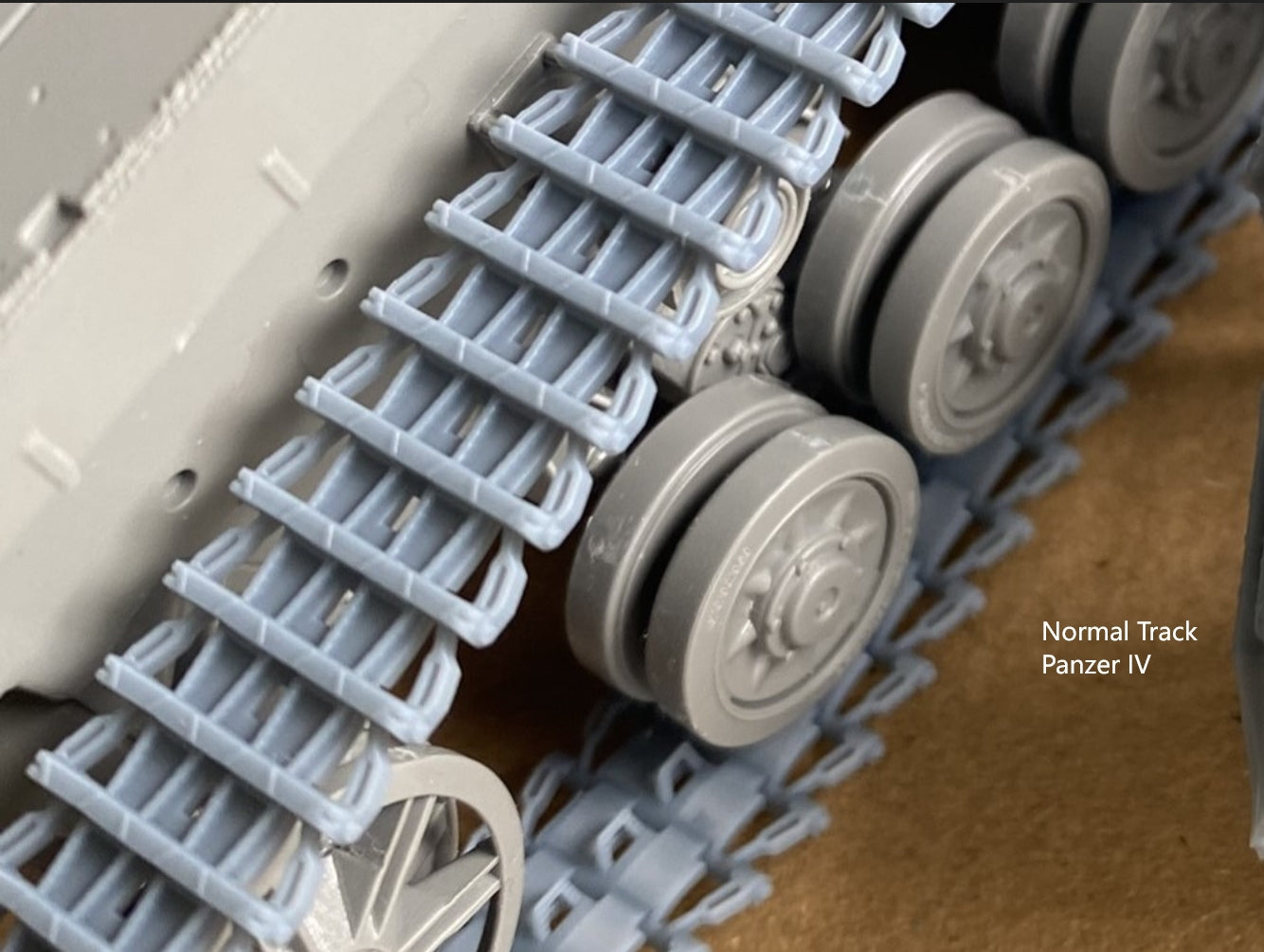 1:35 Workable tracks for Panzer III, Panzer IV, Winterketten, Ostketten, 3D printed