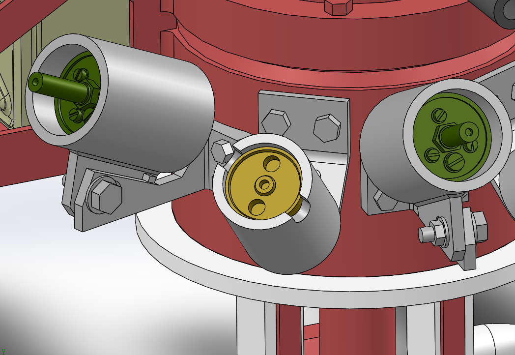 1:35, 1:16 German Weapon station, MK108, MG151, 3D printed, WWII, What if