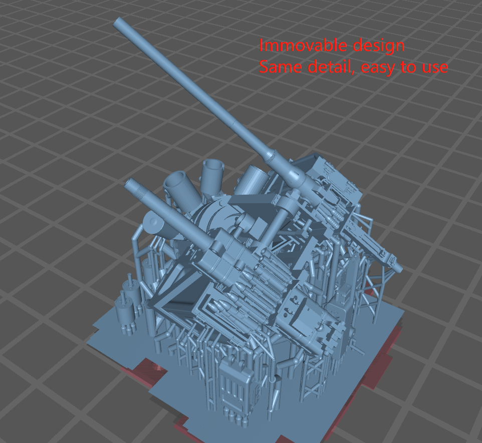 1:35, 1:16 German Weapon station, MK108, MG151, 3D printed, WWII, What if