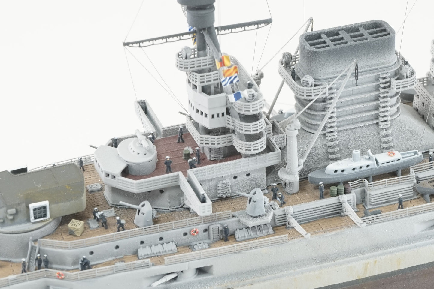 1:700 SMS Ersatz Yorck, full hull, waterline, german battleship WWI, resin, 3D printed kit