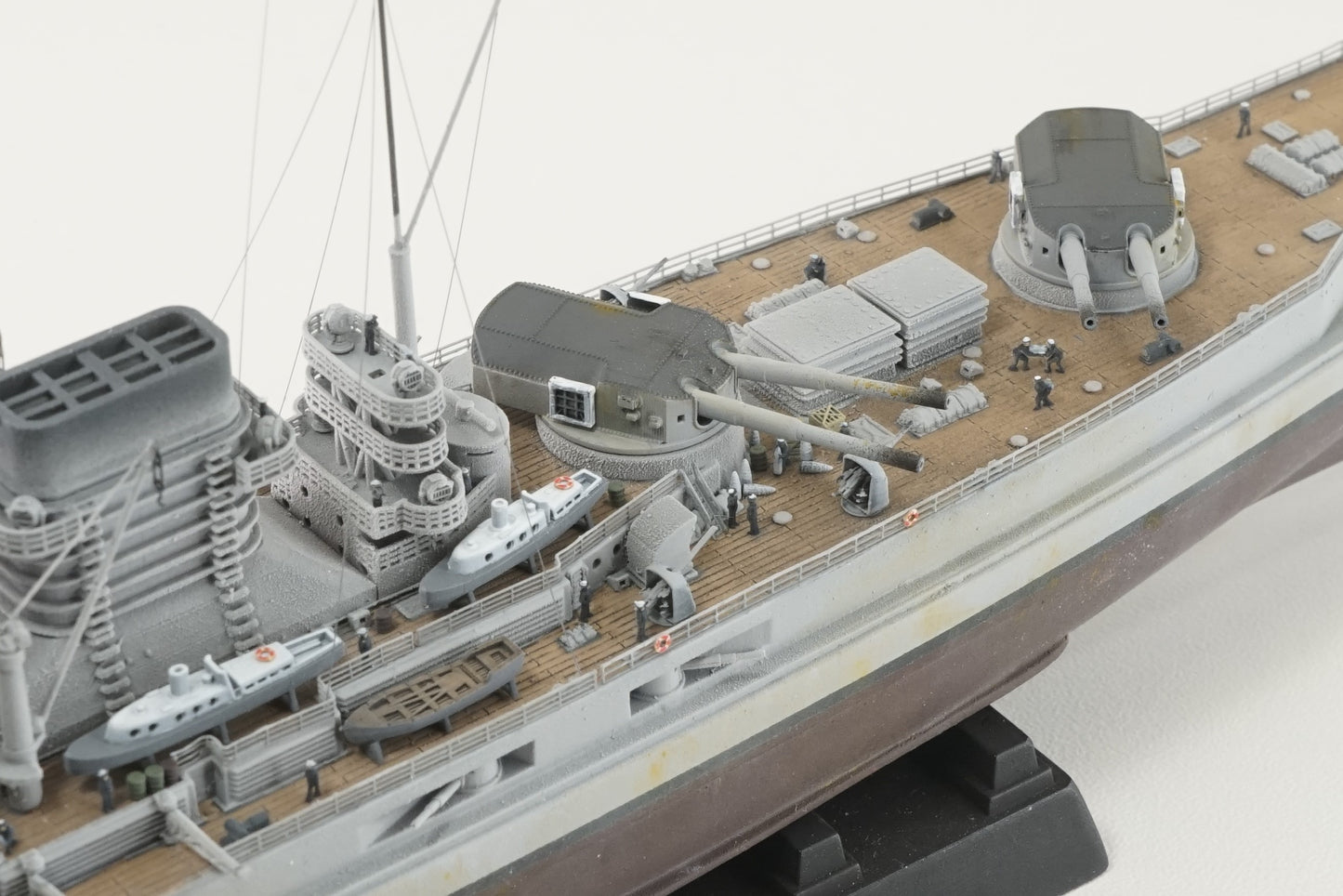 1:700 SMS Ersatz Yorck, full hull, waterline, german battleship WWI, resin, 3D printed kit