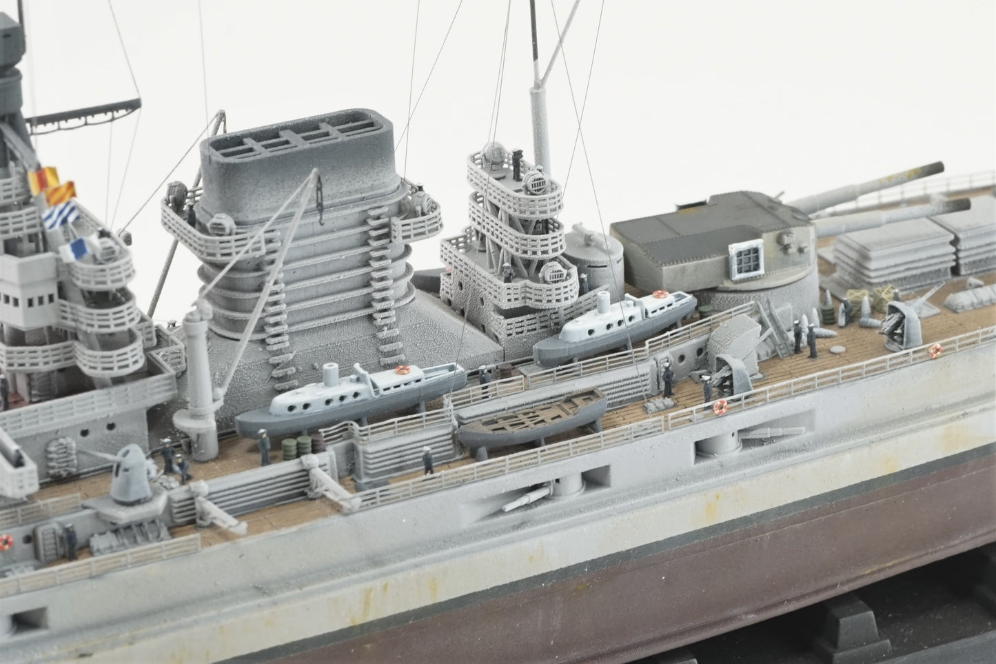 1:700 SMS Ersatz Yorck, full hull, waterline, german battleship WWI, resin, 3D printed kit